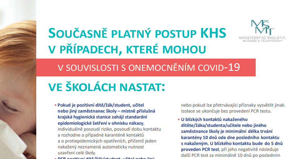 Otevřít info v pdf školní řád - printscreen