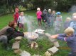 Bramboračka na zahradě - Zvonečči (18.9.2014)