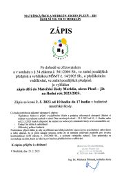 Zápis 2023/2024: - printscreen