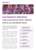 Elektronický předzápis - informace: - printscreen