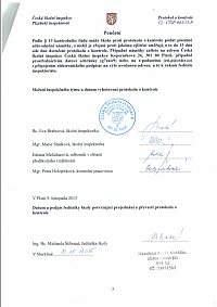 inspekční zpráva-protokol