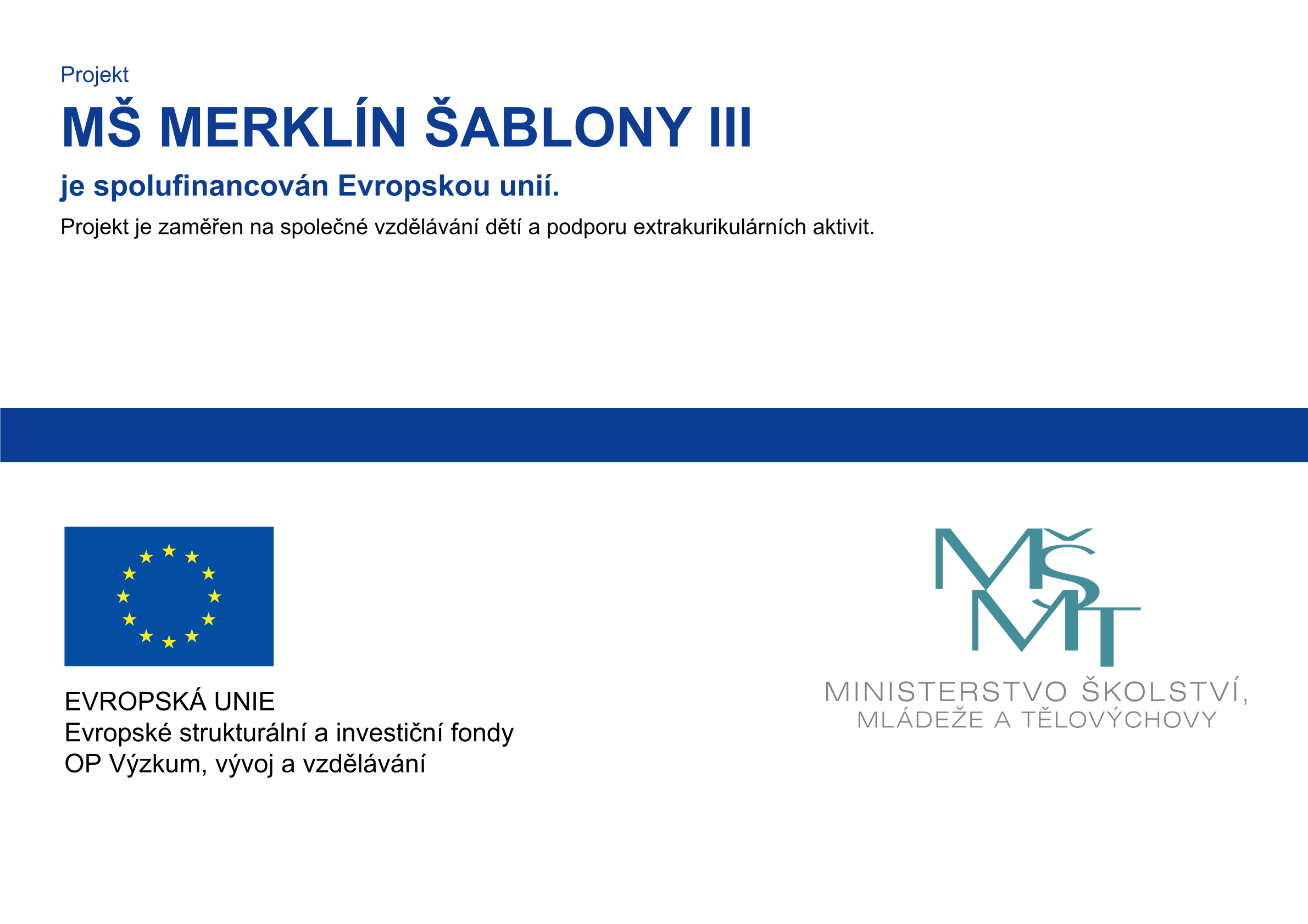 projekt šablony - printscreen